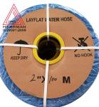 HMGH-02 Colored Home Appliances Parts Flexible PVC Steel Wire Hose 15kg / Roll