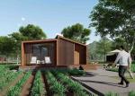 Unique Style Luxury Prefab House / Wooden Beach House With High Privacy