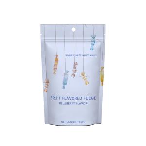 Wholesale Matte 250G Stand Up Pouch , Flat Bottom Zipper Biodegradable Coffee Bags With Valve from china suppliers