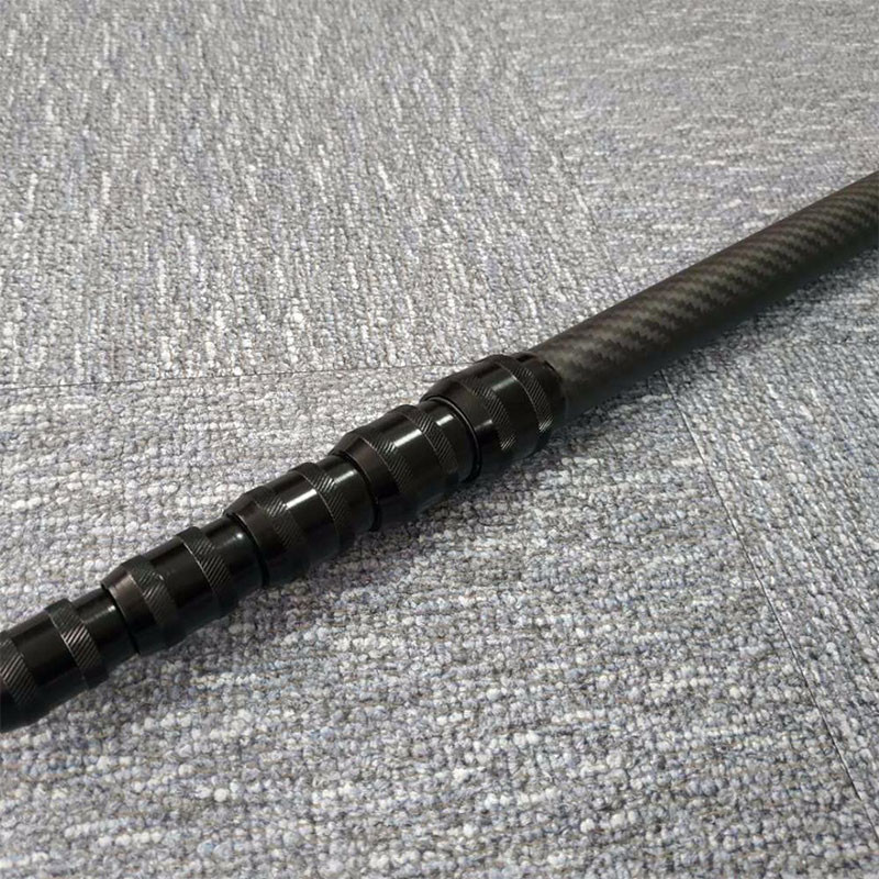 High Precision 100% 3K Carbon Fiber Telescopic Tube Low Thermal Expansion