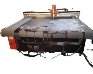 Wholesale 1625 Leather Foam Cnc Textile Cutting Machine With Big Power Round Knife from china suppliers