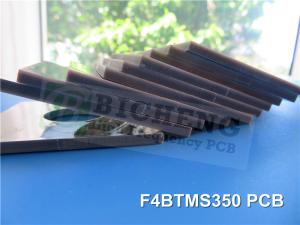 Wholesale 6.35mm F4BTMS350 RF PCB 1OZ Hot Air Soldering Level (HASL) from china suppliers
