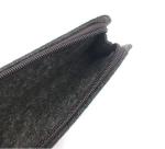 Stationery Felt Pencil Case / Large Zipper Pencil Pouch For School Eco Friendly