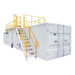 MBBR Package Integrated Domestic Sewage Filter Press Filtration Wastewater