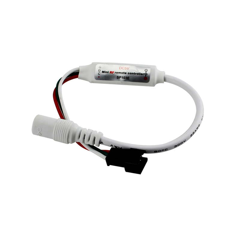 Mini LED Strip Smart Controller , Pixel Strip Controller For WS2811 WS2812 1903 16703