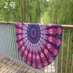 Round Beach Throw Tapestry Hippy Boho Gypsy Cotton Tablecloth Beach Towel