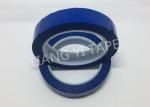 High Performance Adhesive Polyester Tape , Flame Retardant Blue Insulation Tape