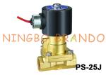 1'' PS-25J Piston Pilot Operated High Temperature Brass Steam Solenoid Valve