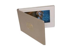Wholesale Presentation Gift LCD Video Business Cards With USB Cable Rechargeable Battery from china suppliers