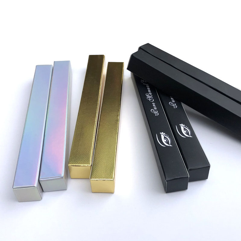 Holographic Eye Liner Cosmetic Box Packaging Custom Logo