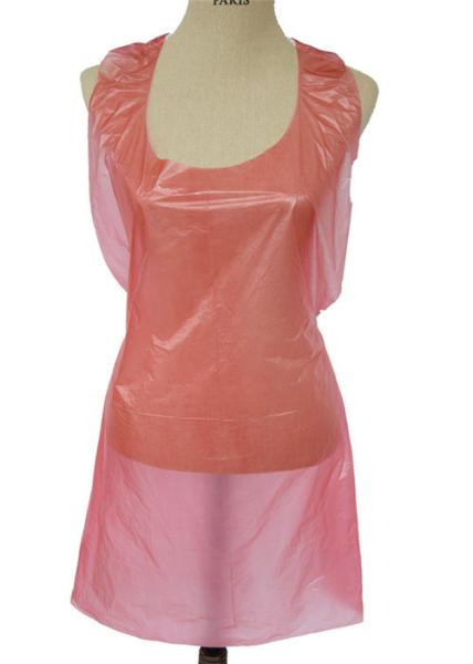 Acid Proof Eco Friendly Disposable Aprons Convenient Universal Size LDPE HDPE