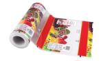 Printing Plastic Food Wrapping Cookie Roll Film Stock OEM plastic roll film