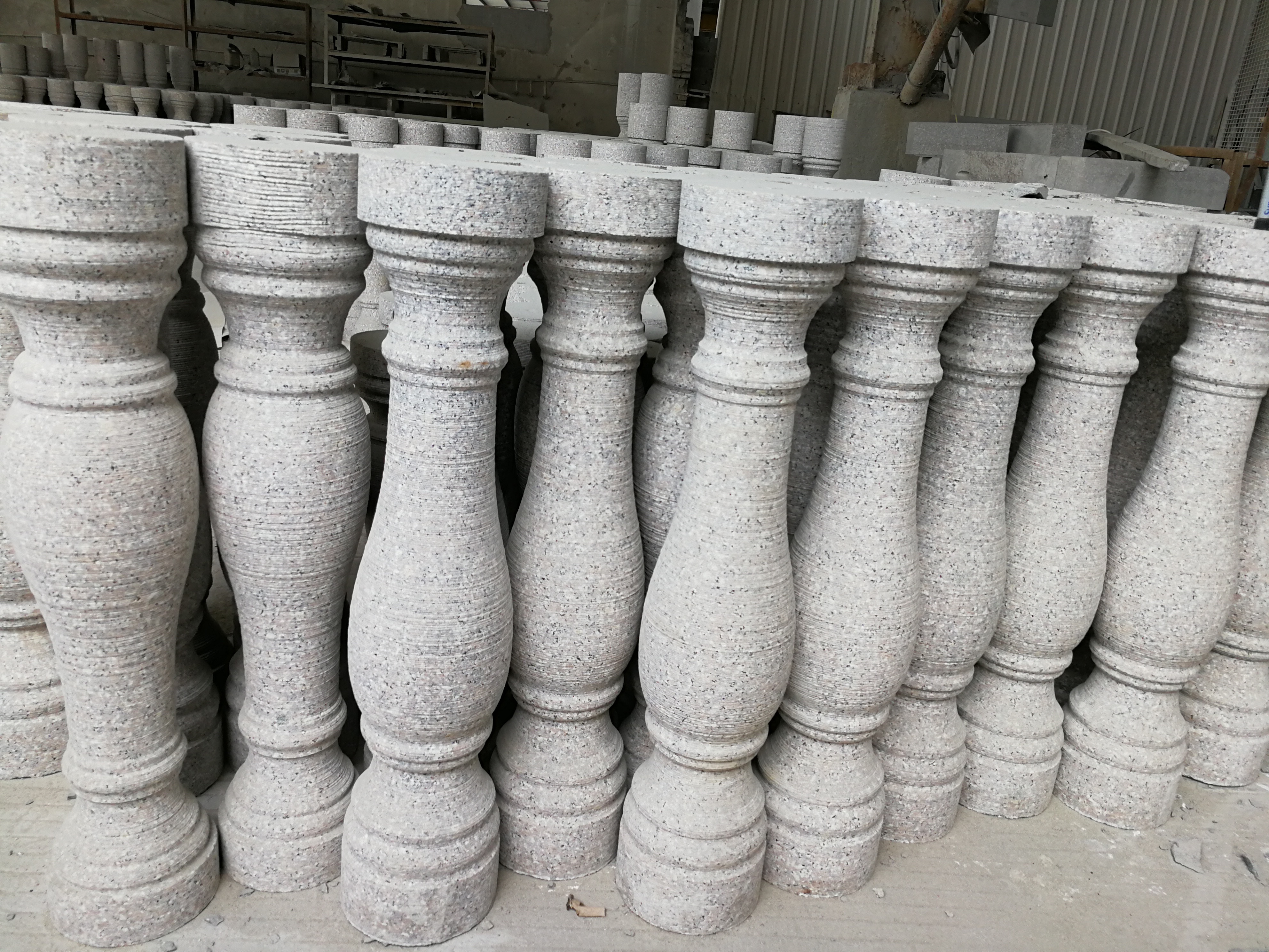 PLC/CNC Control Two Pcs Baluster Cutting Machine For Marble Granite