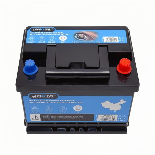 Long-lasting H5 12V 30Ah Start-stop Battery with 100000 Start Stop Times and L*W