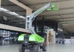 Working height 16m diesel engine boom lift with outreach 18m for building