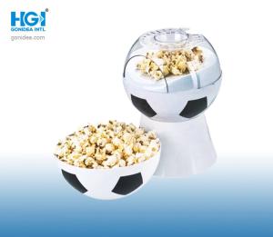 Wholesale Mini Size 20.3*20.3*29cm Football Shape Popcorn Maker 60Hz 1.2KW Oil Free from china suppliers