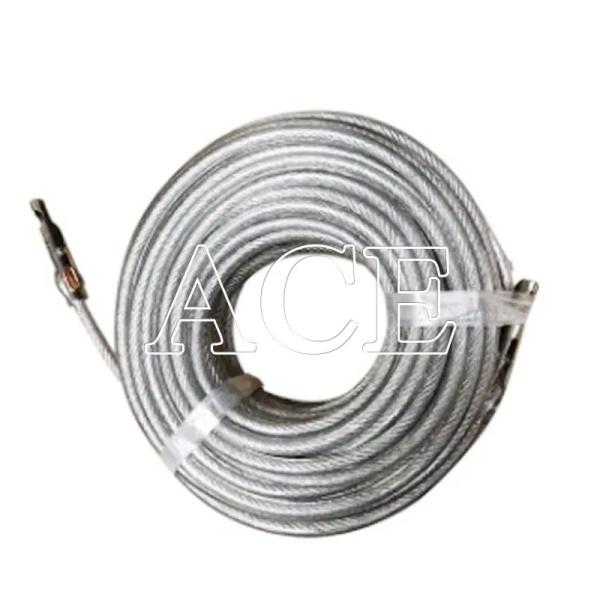 10ft 20ft 40ft Open Top Container TIR Cable 21m PVC Coated with Steel Wire and