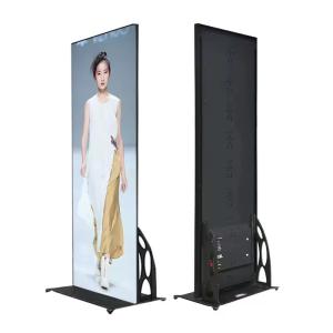 Wholesale Supplier Mirror Led Screen P2.5 Hd Video Led Floor Standing Advertising Poster Display For Shopping Mall from china suppliers