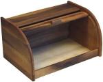 Customized Woods Large Acacia Wooden Bamboo Bread Box | Storage Container Box