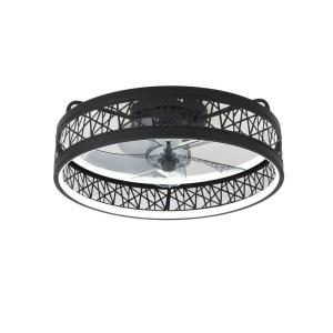 Wholesale Modern Ceiling Chandelier Fan With Remote Control Dining Room Bedroom ABS 50cm Large LED Ceiling Fans from china suppliers