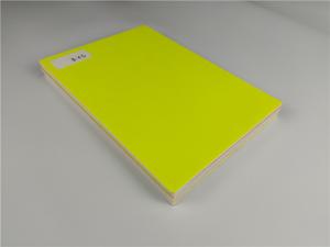 Wholesale No Blistering Yellow PS Foam Board Printable For Making Signs from china suppliers