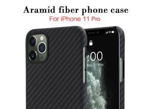 Wholesale Matte Aramid Fiber Phone Case For iPhone 11 Pro Twill Style Protective Function from china suppliers