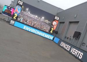 Wholesale P10 Stadium LED Screens Advertising Boards High Consistency Heat Dissipation from china suppliers