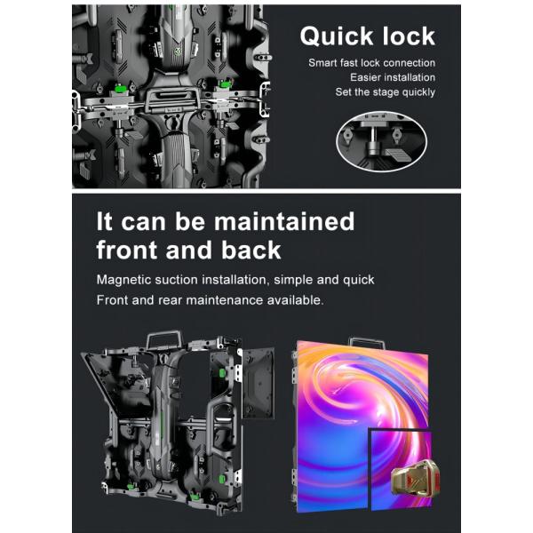 P3.91 High Refresh Rate Outdoor LED Screen Rental Full Color For Stage Event