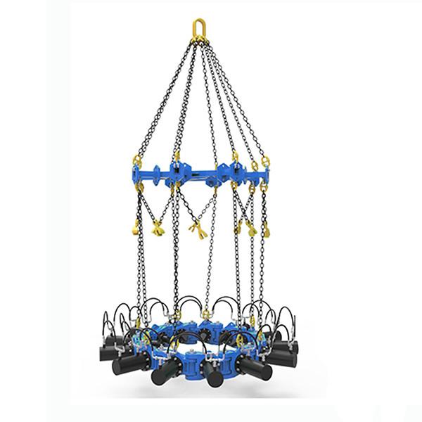Hydraulic Pile Breaker Concrete Circular Pile Breaking Head Mechanical Bridge
