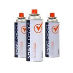 CMYK Printing Refillable Butane Gas Canister For Camping Stove 400ml Capacity