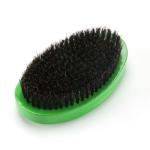 Oem Custom Wave Hair Brush For 360 Wood Handle Natural Wild Boar Bristle