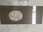Modern Style Solid Stone Countertops 93% Natural Quartz Composition