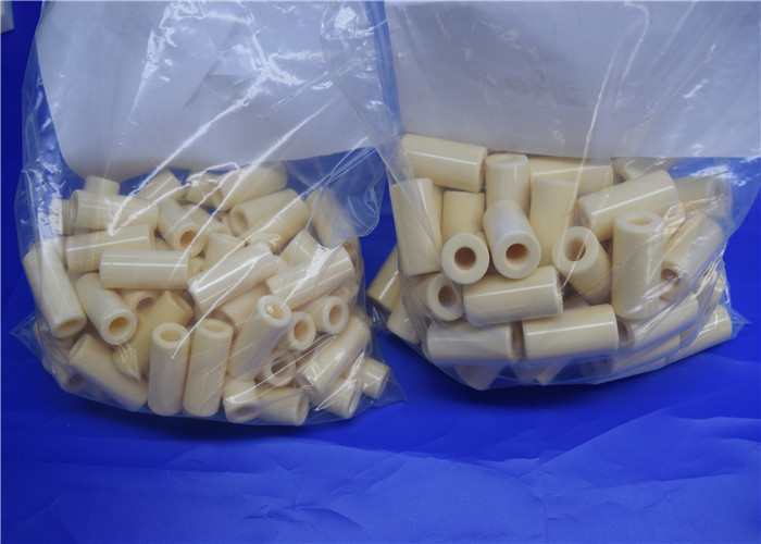 Y-PSZ Zirconia Ceramic Parts , ZrO2 Ceramic Bushing / Sleeve / Tube For Pump Piston
