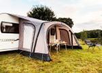 350X250X240CM Custom Inflatable Grey Waterproof PU3000MM 300D Polyester Oxford
