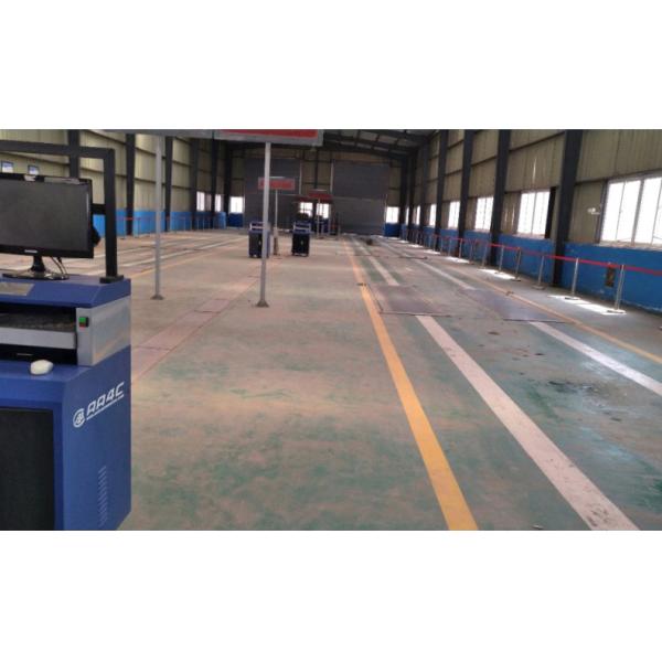 AA4C 3 In 1 ( Suspension Side Slip Brake Roller Tester ) vehicle Test Line For Vehicle Inspection Station