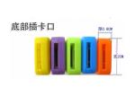 Laser Logo Print Portable Card Reader 6.7g Single Card Slots With 480 Mb Data