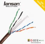CAT6 UTP CCA Or BC Cable PVC RoHS PVC LSZH Storage Temperature -40℃ To +70℃