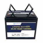 Bely Energy Rechargeable 24V 50AH LiFePo4 Battery For Solar Battery Medical RV