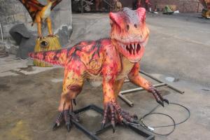 Wholesale Artificial Amusement Park Realistic Animatronic Dinosaur , Mechanical Dinosaur from china suppliers