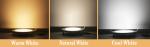 9W - DIMMABLE - Ultra Thin LED Panel Light - Warm White - Round