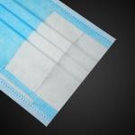 Health Protective Disposable Safety Mask Seamless Crimping For Hospital Clinic