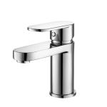 Single Handle Basin Mixer Faucet Featuring Ceramic Valve for Durable Performance