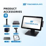 15.6'' Dual Screen All In One Touch POS Machine for Supermarket