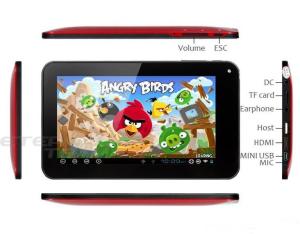 Wholesale 7 inch andriod tablet pc, capacitive screen, android 4.0; WM8850 CPU from china suppliers