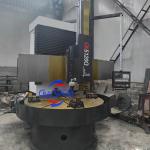 GSK Machine Tool Cnc Lathe Torno Vertical Turning Lathe Machine