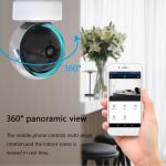 4x Electronic Zoom Tuya Smart PTZ CCTV WiFi Surveillance Camera for Indoor