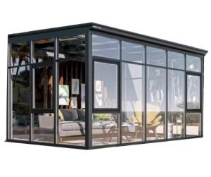 Wholesale Customized Design Four Season Glass Sunrooms with Smooth Surface and Aluminum Profile from china suppliers