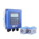 Wall Mounted Clamp On Ultrasonic Flow Meter Digital Water Flow Meter