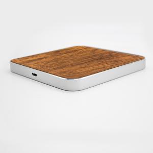 Wholesale Micro USB Port Wooden Qi Wireless Charger , Portable iPhone Charging Station from china suppliers