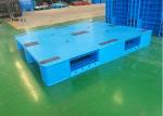 3 Runner Closed Stackable Industrial Plastic Pallets Perimeter 1200 * 1000 *